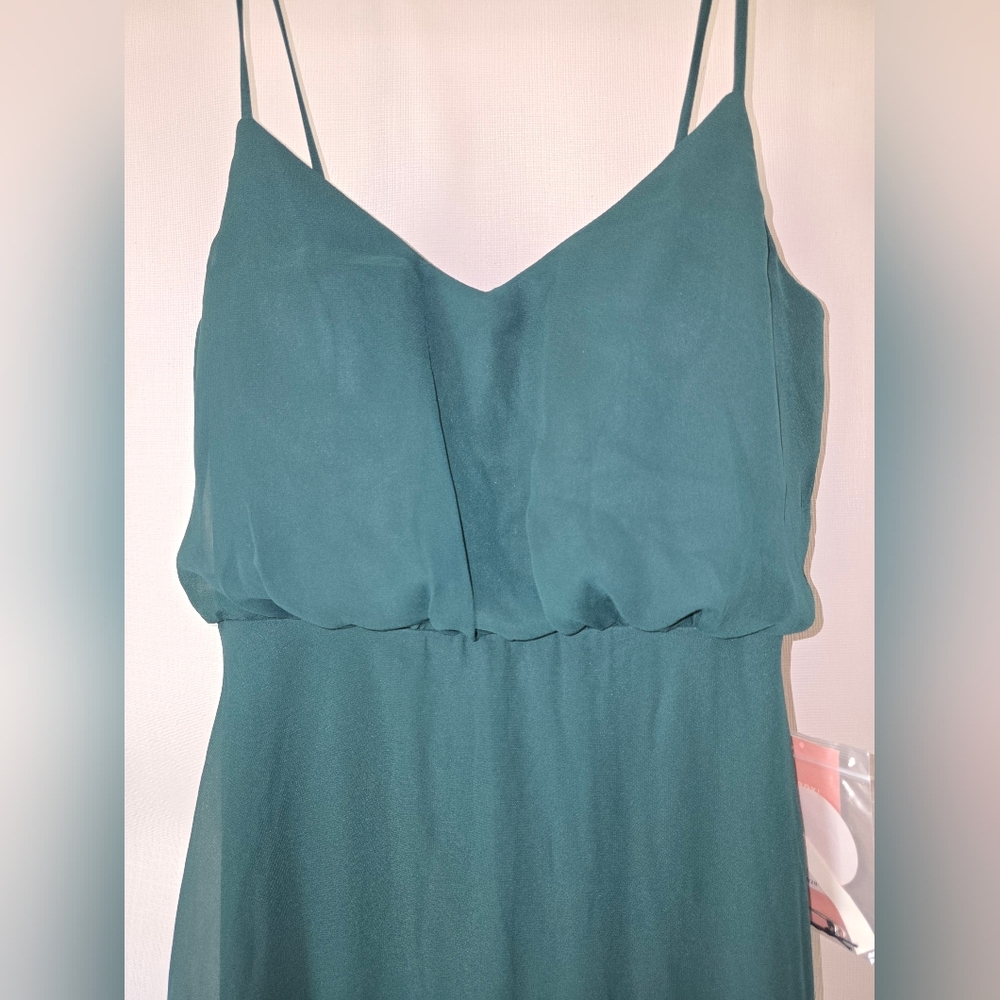 Birdy Grey Green Evening Gown - Picture 7 of 9